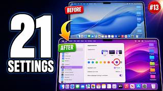 I Changed These 21 Mac Settings and Instantly Regretted Waiting