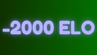 I TRIED to GET the LOWEST ELO RATING on Lichess and this is what happened