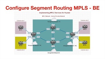 Configure Segment Routing MPLS Best Effort