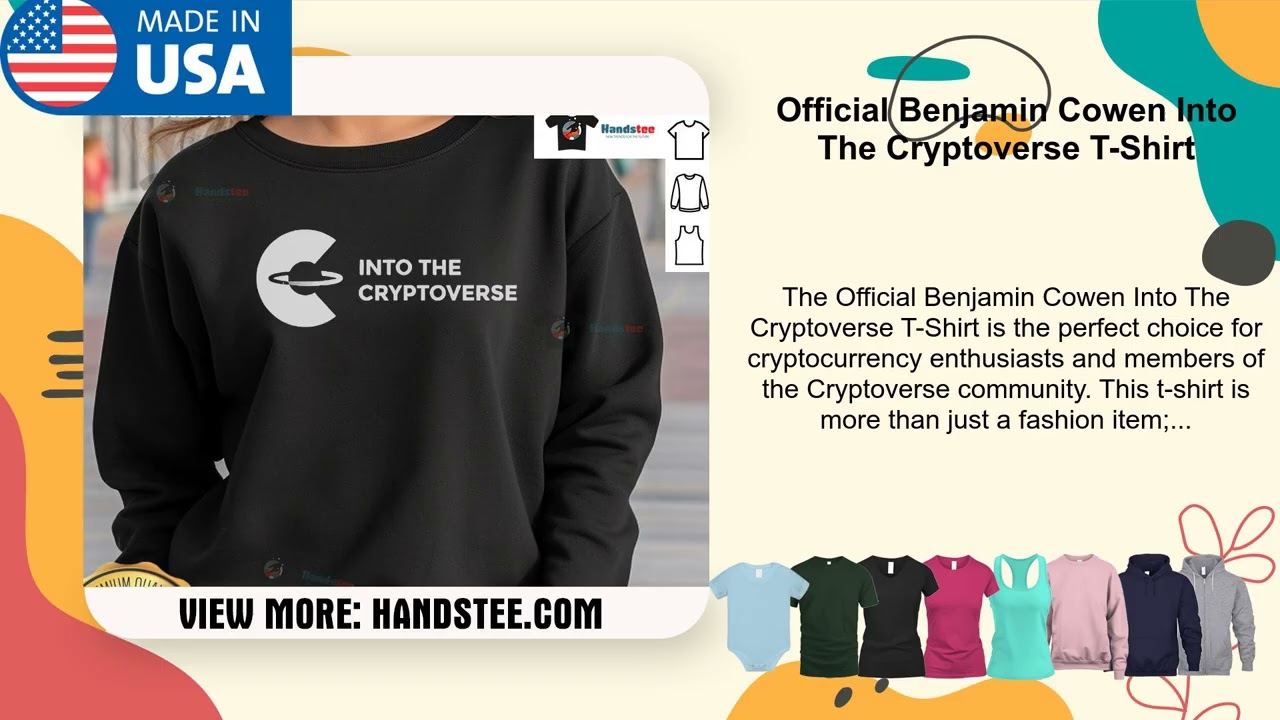 Official Benjamin Cowen Into The Cryptoverse T-Shirt