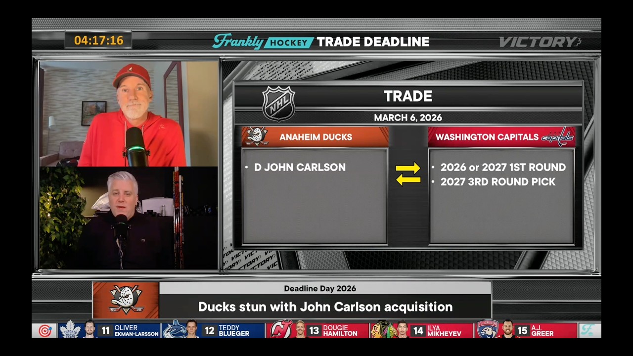 Frankly Hockey Trade Deadline Special