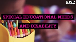 Intro to Special Educational Needs and Disability