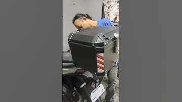 45L TopBox Para Sa Ating Honda Click 125 V3🔥 #shortsvideo #shortsyoutube #hondaclick125 #honda