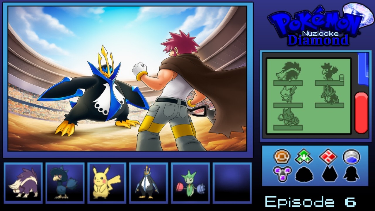 Byron! Pokemon Diamond Nuzlocke!! Episode 6