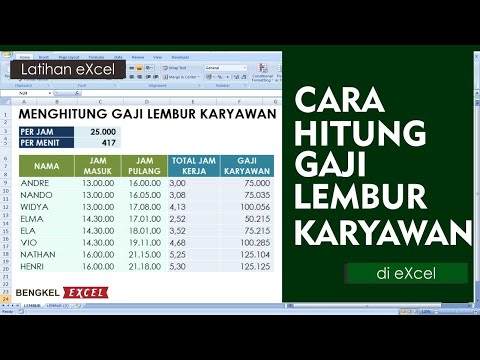 Video: Cara Menghitung Gaji Liburan Selama Setahun