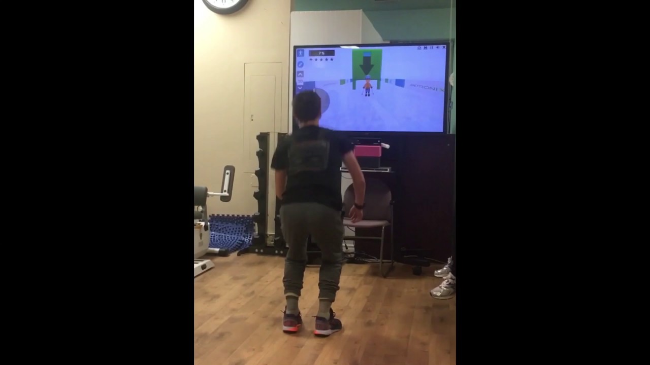 Interactive rehab gaming system - male