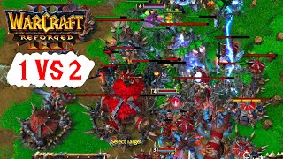 1vs2 Orc Warcraft 3 Reforged ไทย