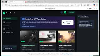 Hackathon Demo of AeroCarbon Project (Tokenization of carbon credit on XRPL)