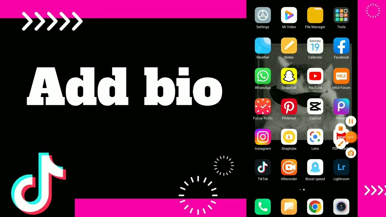 How to Add Bio On Tiktok App