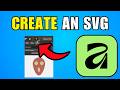 How To Create An SVG In Affinity Designer (2026) (Best Method)