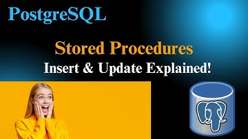 Stored Procedures: Insert & Update in PostgreSQL/SQL #13 || Vaseem Analyst
