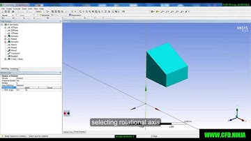✅ ANSYS DESIGN MODELER - Basic Tutorial 2 - BODY TRANSFORMATION