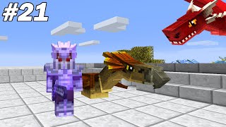 Je capture mon premier Amphithere ! Minecraft Ice & Fire EP21