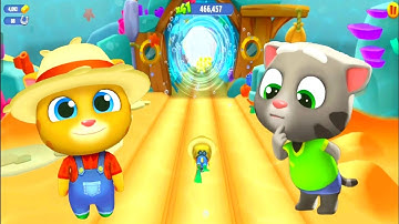 Talking Tom Gold Run - Talking Ginger - Tom Gold Run (ios Android Gameplay)