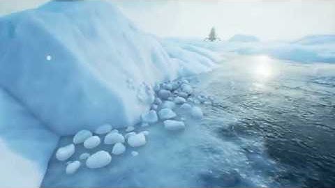 Unreal Engine 4 Snow Scene