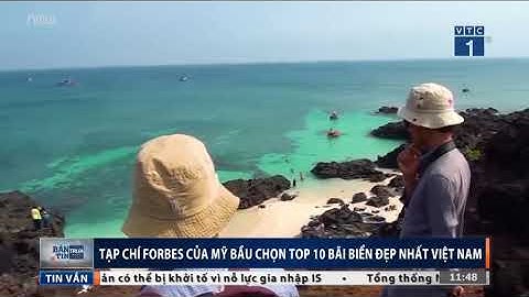 Forbes top 10 bãi biển đẹp nhất việt nam năm 2024