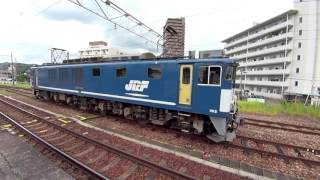 EF64-1049広島更新色牽引1653レ
