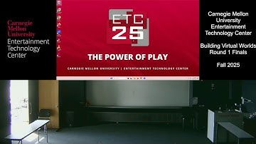 Building Virtual Worlds, Fall 2025, Round 1 Finals