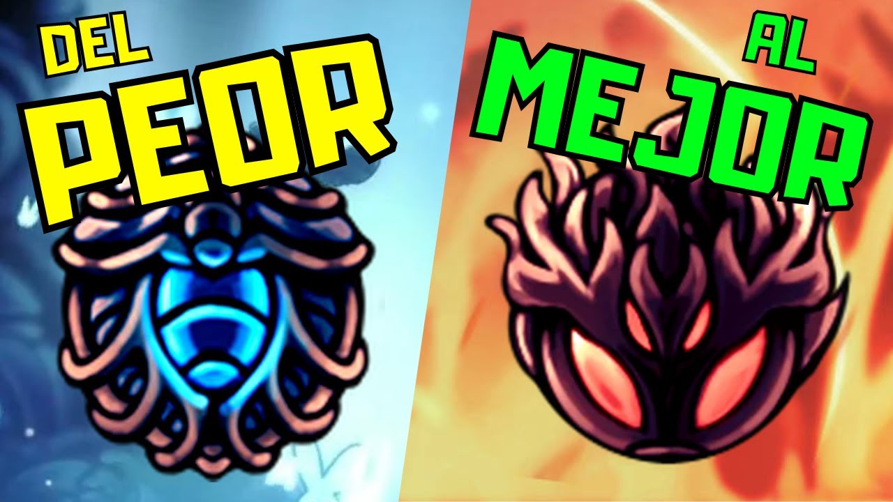 Los 40 AMULETOS de Hollow Knight del PEOR al MEJOR