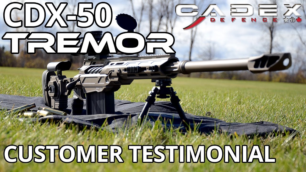 CDX-50 TREMOR - Customer Testimonials 