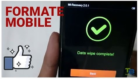 How To Format/Hard Reset Redmi 2 Prime