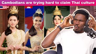 The world should know the truth!! Cambodians are trying very hard to claim Thai culture REACTION