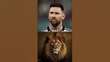 Leoniel Messi And Simba Edit By Capcut Messi Simba Lion Lionelmessi 