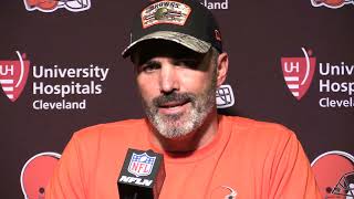 Kevin Stefanski after Browns defeat Bengals