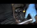 Citroen Xsara rear calliper/handbrake replacement