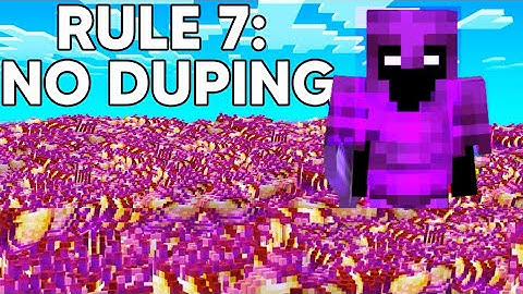 Breaking Every Rule in This Minecraft SMP