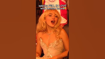 sabrina carpenter LOVES benson boone #sabrinacarpenter #bensonboone #fyp #grammys #grammys2025