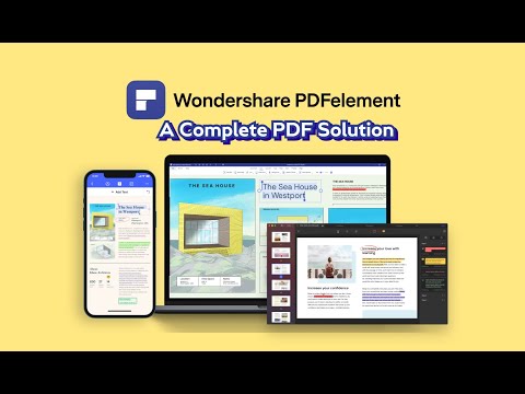 A Complete PDF Solution - Wondershare PDFelement