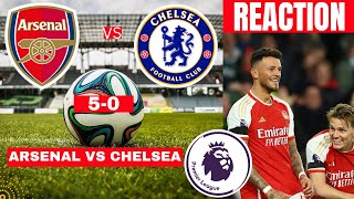 Arsenal vs Chelsea 5-0 Live Stream Premier League EPL Football Match Score 2024 Highlights Gunners screenshot 4