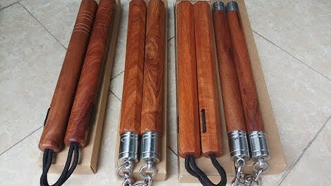 Đơn hàng côn nhị khúc gỗ căm xe,gỗ nghiến đi hải dương Toankungfu