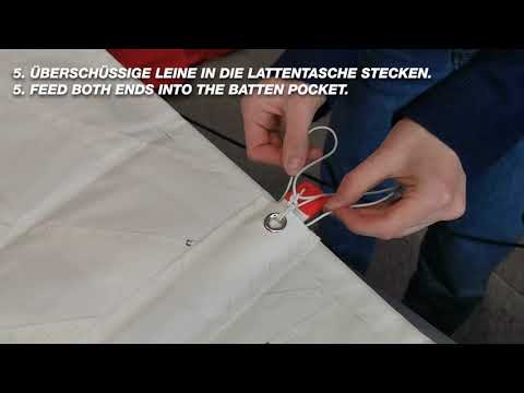 TOPCAT Segel einlatten