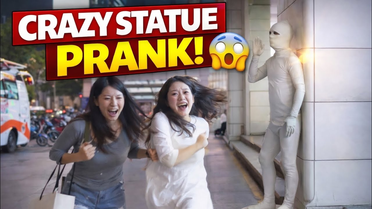 Шок от статуи в Сиднее: когда ковбой оживает 😱 Живая статуя напугала всех. Публичная шутка. БЕЗУМИЕ!