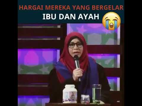 Tazkirah Malam Jumaat Hargai Mereka Yg Bergelar Ibu Bapa Like And Subcribe Now Youtube