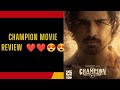 Champion Full Movie Online|Roshan|Anaswara Rajan|Pradeep|K K Menon|Ranvir S|A Ranjan|D Salman|Review
