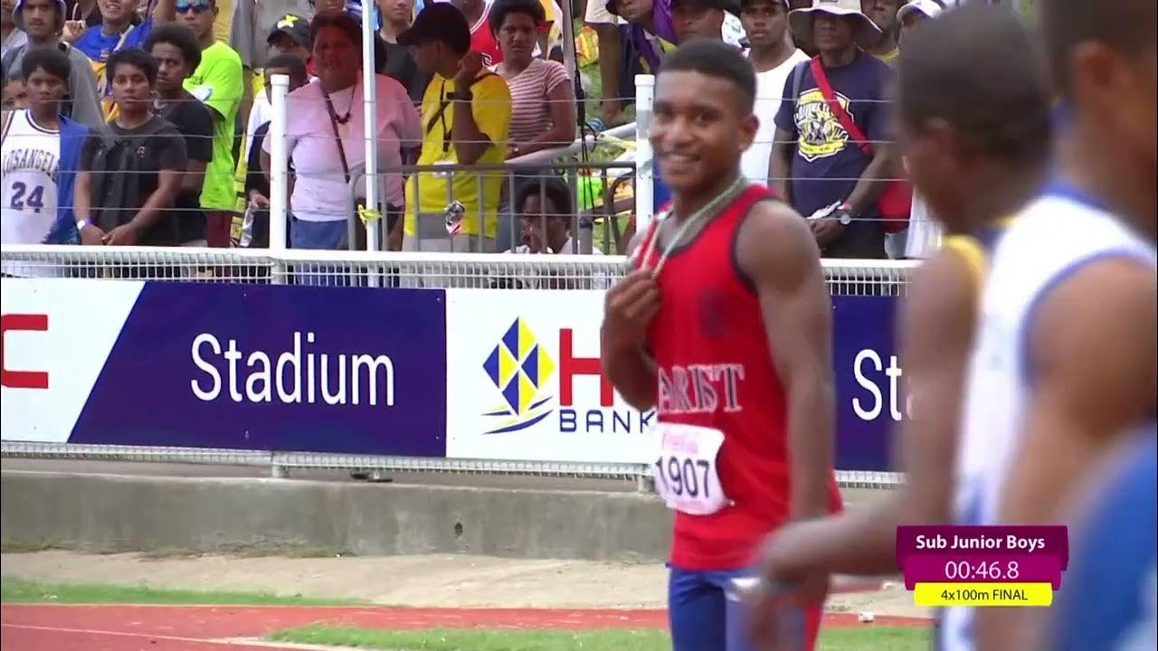 Coca Cola Games 2023 4x1 Relay Sub Jnr Boys Final YouTube