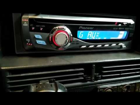 Как включить аукс aux на пионере pioneer