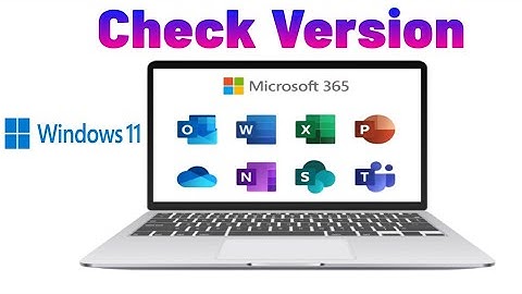 How to Check MS Office Version on Windows 11 Laptop | लैपटॉप पर MS ऑफिस वर्शन कैसे चेक करें