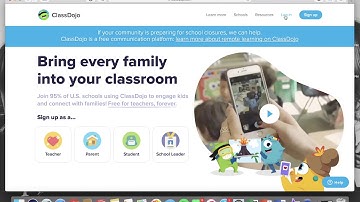 Parent and Student Class Dojo Tutorial