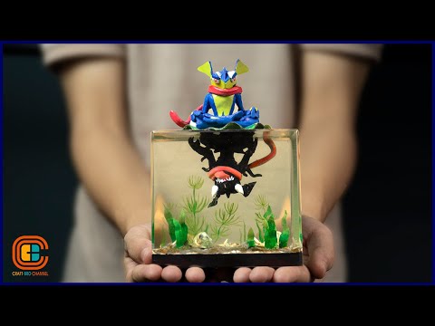 Giratina Pokemon Terrarium/diorama made to Order Some 