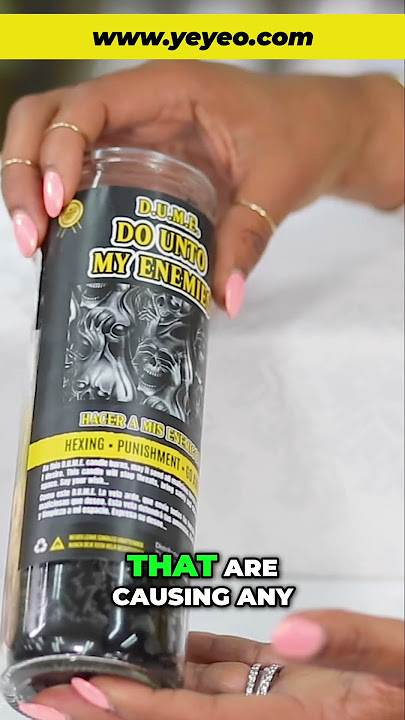 D.U.M.E Candle The Ultimate Candle For Hex Breaking