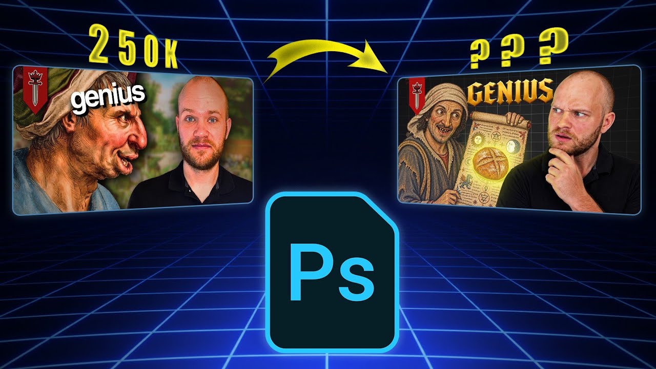 Stop Losing Clicks! Thumbnail Redesign Masterclass (Photoshop)