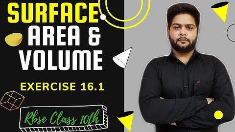 RBSE/BSER Maths  Class 10 Chapter 16 |Exercise 16.1, Cube & Cuboid|Surface Area and Volume