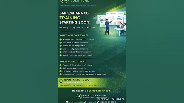 SAP S/4HANA CO Training | Real-Time & Career-Focused Program