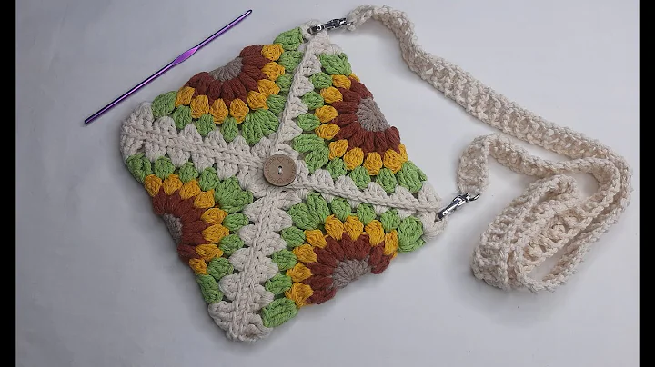 Learn to Make a Stylish Crochet Sunflower Crossbody Bag