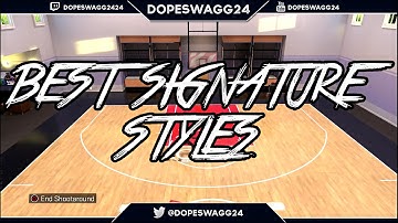 NBA 2K16 l BEST SIGNATURE STYLES (FOR NON-SPEEDBOOSTERS)