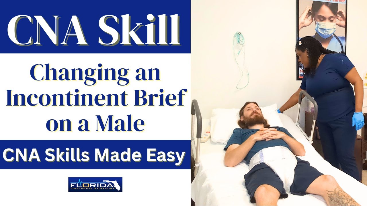 Single Caregiver Method to Donning Adult Disposable Briefs for Dependent  Patients Out of Bed – OT Dude